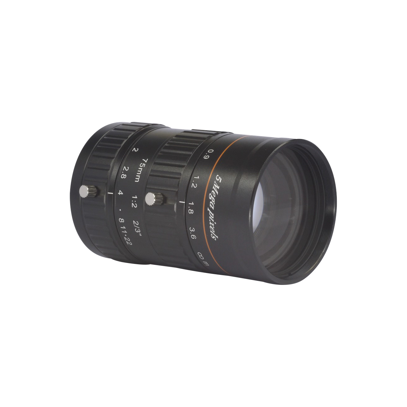2/3'' 5MP 75mm large aperture high-resolution FA lens
