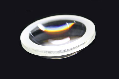 Bowl-shaped lens
