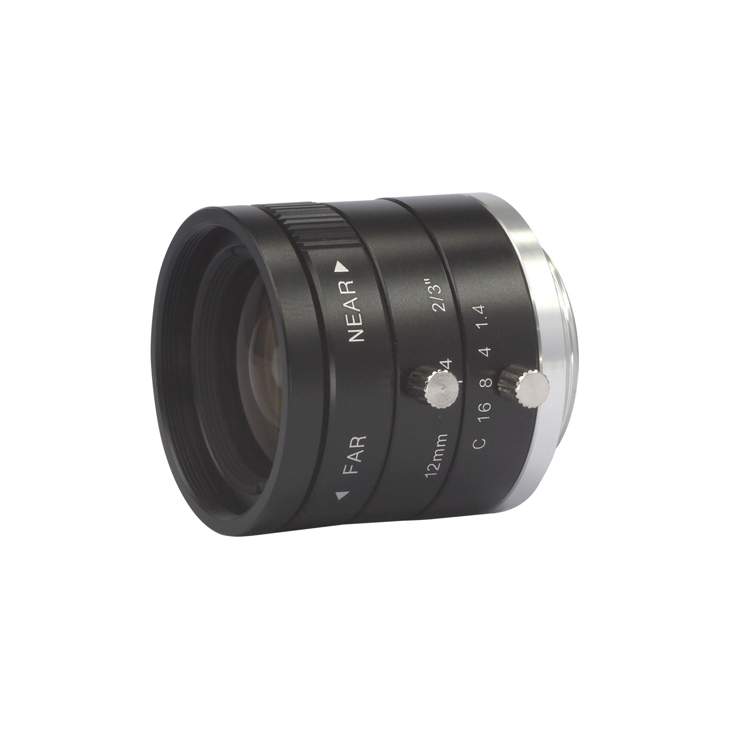 2/3'' 2MP 12mm large aperture high-resolution FA lens