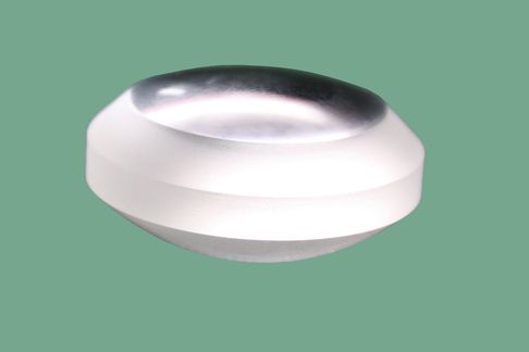 Biconvex bevel lens