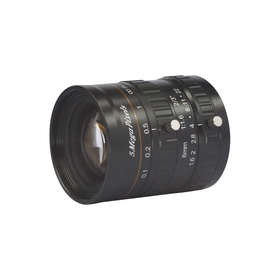 2/3'' 5MP 8mm 大光圈高解析度FA镜头