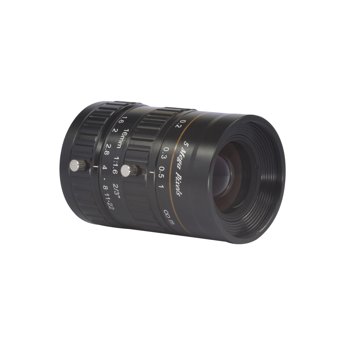 2/3'' 5MP 16mm large aperture high-resolution FA lens