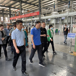 The Municipal Committee of the China Democratic National Construction Association visited the factory area The Municipal Committee of the China Democratic National Construction Association visited the factory area