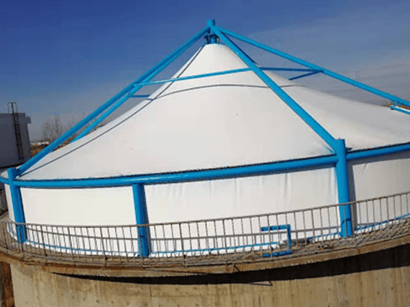 Inflatable tent material
