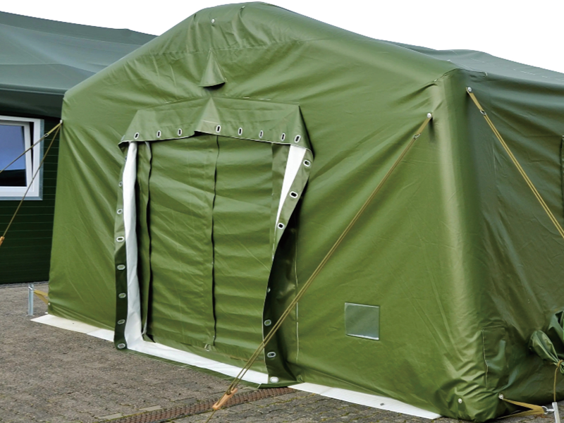 Large inflatable tent