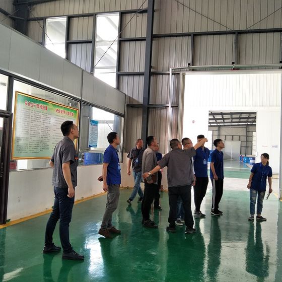 Haelide company came to our factory for a field trip Haelide company came to our factory for a field trip