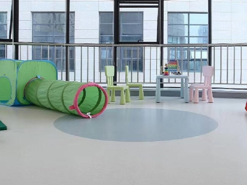 Library floor