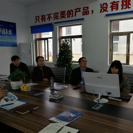 Director Gou and his colleagues from the Municipal People's Congress conducted a field research at our factory. Director Gou and his colleagues from the Municipal People's Congress conducted a field research at our factory.