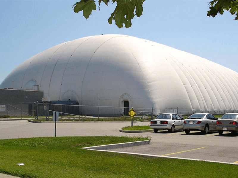 Large membrane structure buildings