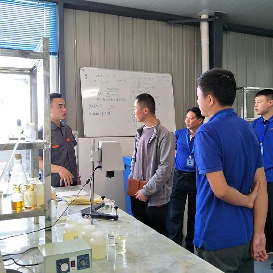 Haelide company came to our factory for a field trip Haelide company came to our factory for a field trip