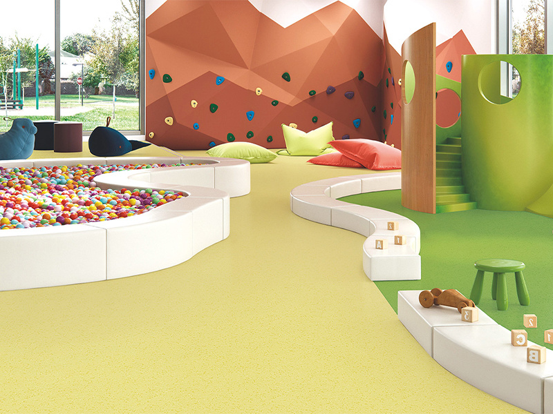 Children's playground flooring