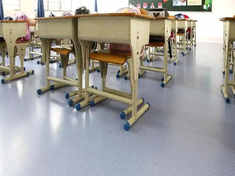 Classroom floor