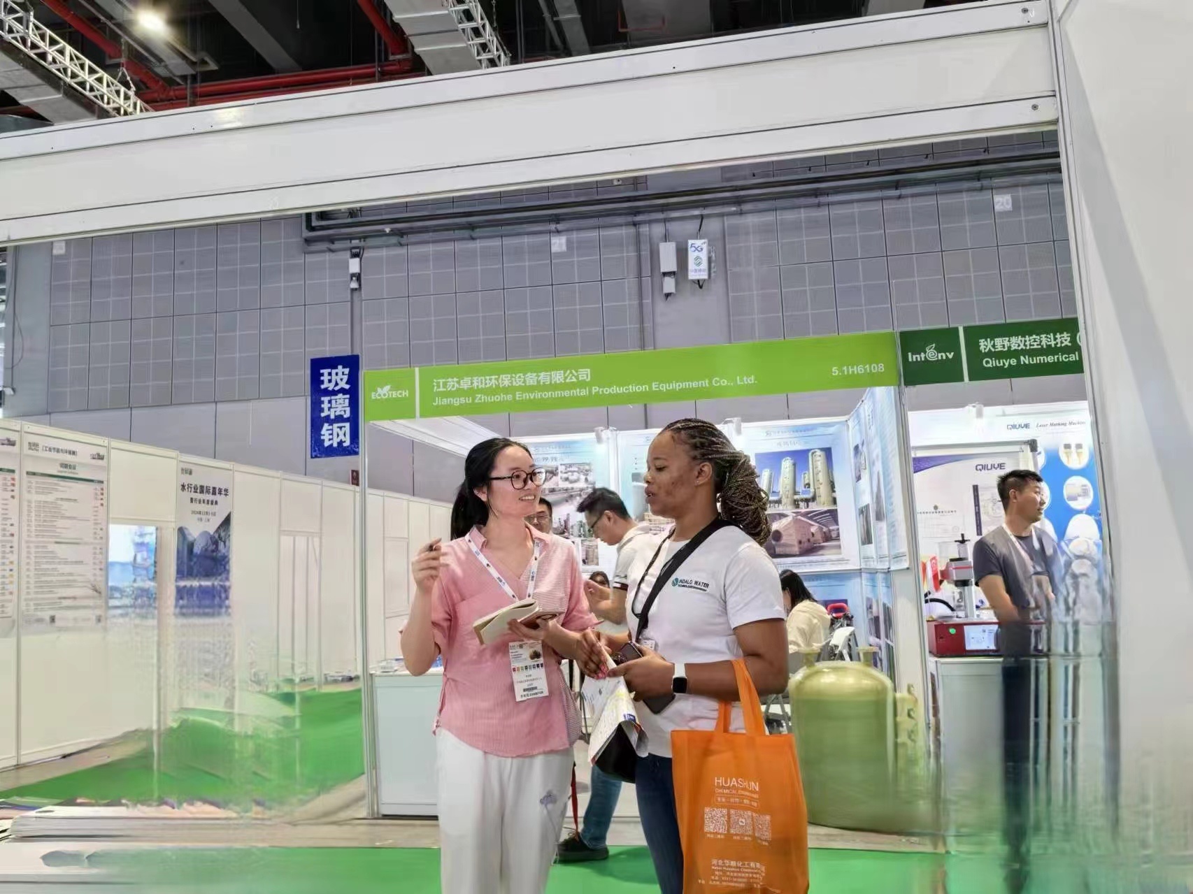 Ningxia Rongkai Activated Carbon Co., Ltd. Shines at the Shanghai ECO TECH Exhibition