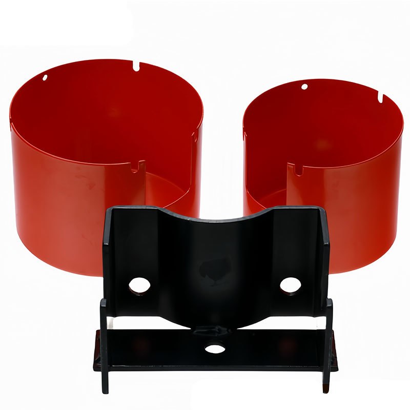 Brackets and Housing with powder coating