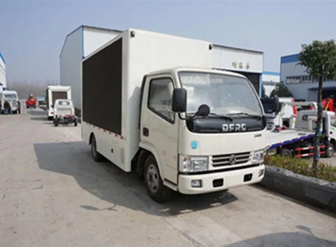 Dongfeng Mobile Full Color Screen LED Advertising Truck