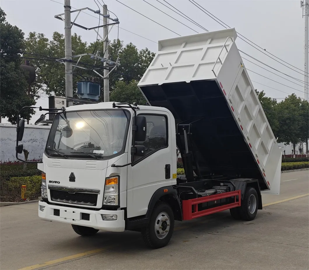 Surplus Light LHD HOWO Dump Truck 7-8m3 116HP Diesel Engine Sell with Discount
