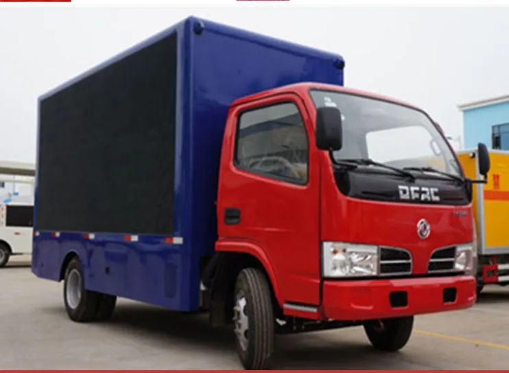 Dongfeng Mobile Full Color Screen LED Advertising Truck