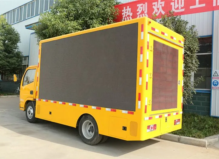 Dongfeng Mobile Full Color Screen LED Advertising Truck