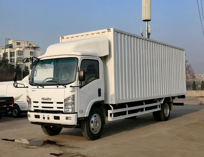 Hot Sale Diesel Engine 700p 4X2 5200mm Wheelbase Van Truck Box Truck