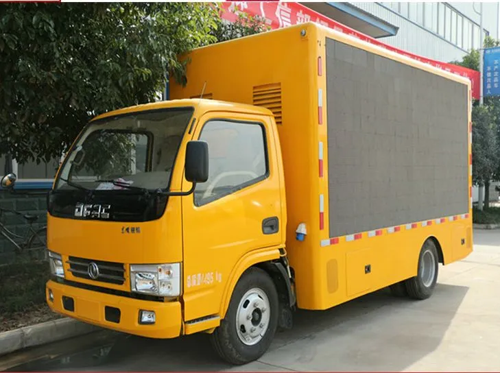 Dongfeng Mobile Full Color Screen LED Advertising Truck