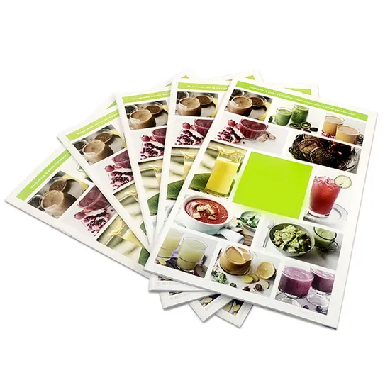 Custom High Quality Advertising Promotional Color Trifold Flyer Catalogue Brochure Leaflet Printing