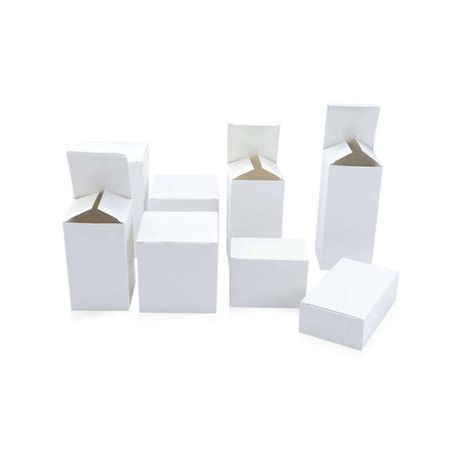 Cosmetic White Paper Gift Packaging Box
