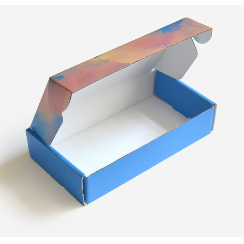 Corrugated color box