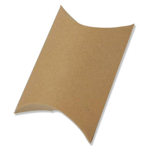Wholesale Custom Logo Tiny Paper Box Low Moq Pillow Shaped Box Craft Paper Pillow Box