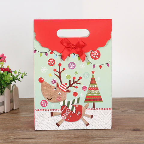 Paper gift bags—christmas gift bgg