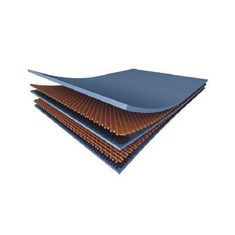 General purpose fabric core flame-retardant conveyor belt