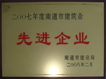 2007年度先進(jìn)企業(yè) 2007年度先進(jìn)企業(yè)