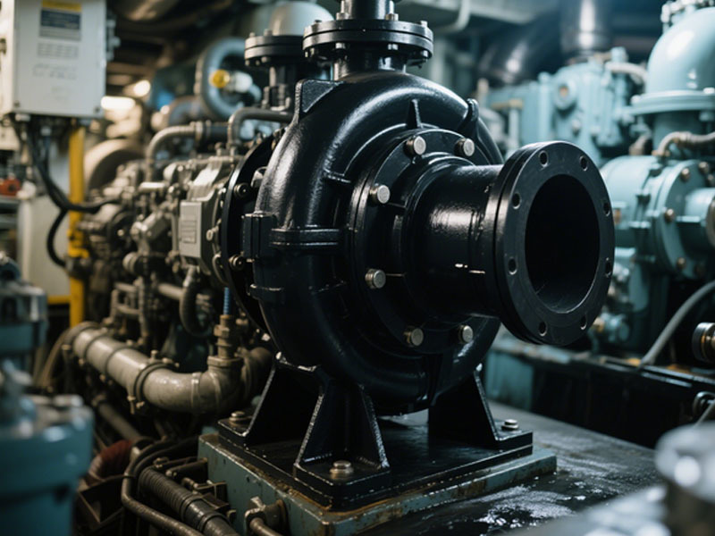 The working principle of a centrifugal pump