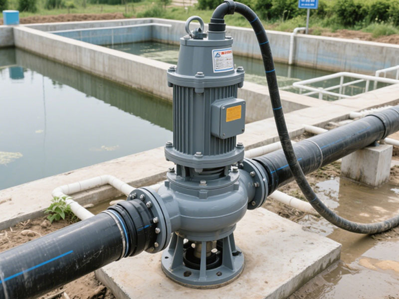 Precautions when using sewage pumps
