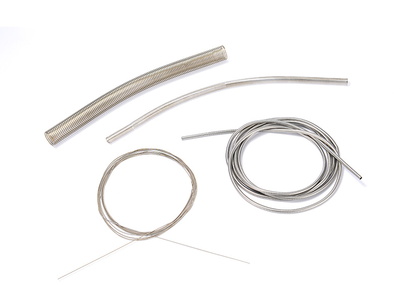 Spring-loaded tube