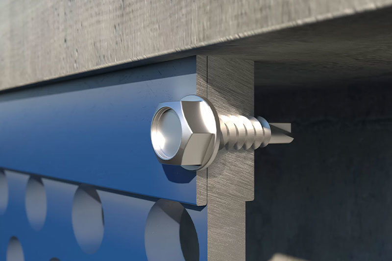 What screws to use for metal roofing