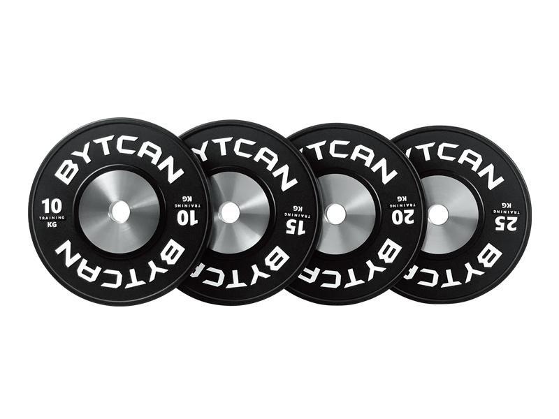 Black competition bumper plate
