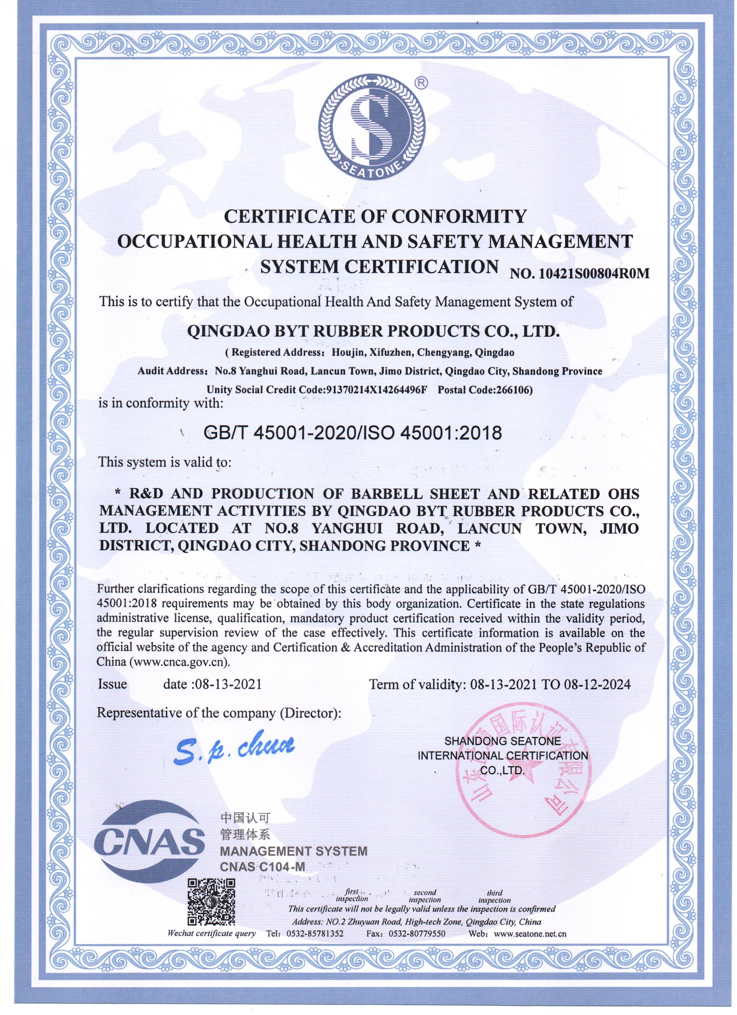 ISO45001