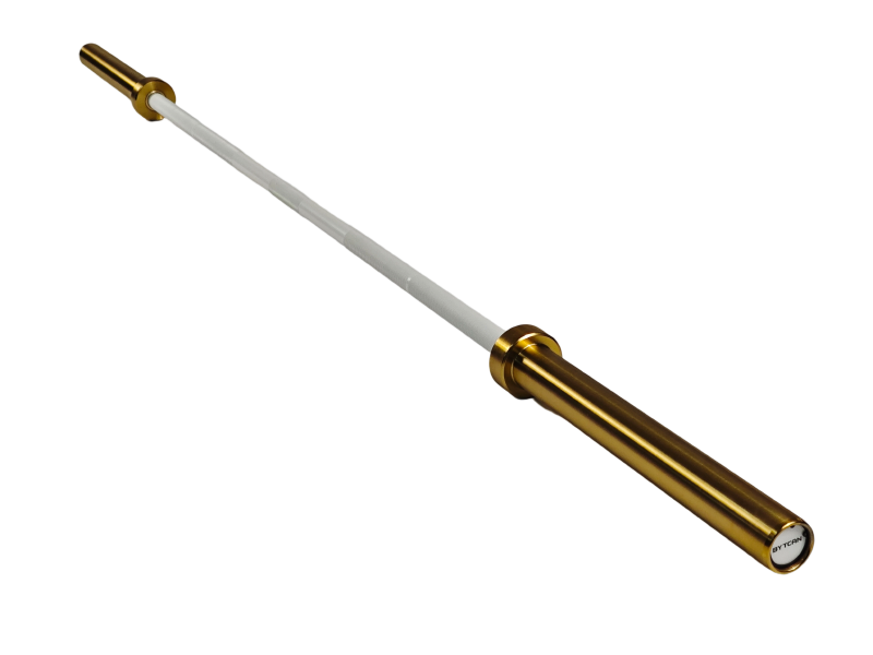 Powerlifting Bar White and QPQ