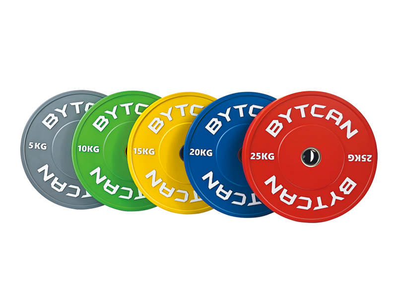 Color bumper plate