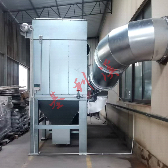 Dust and wood dust collection and purification system
