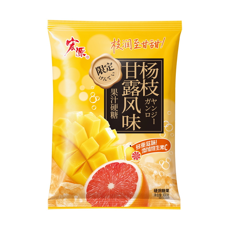 杨枝甘露果汁硬糖 300g