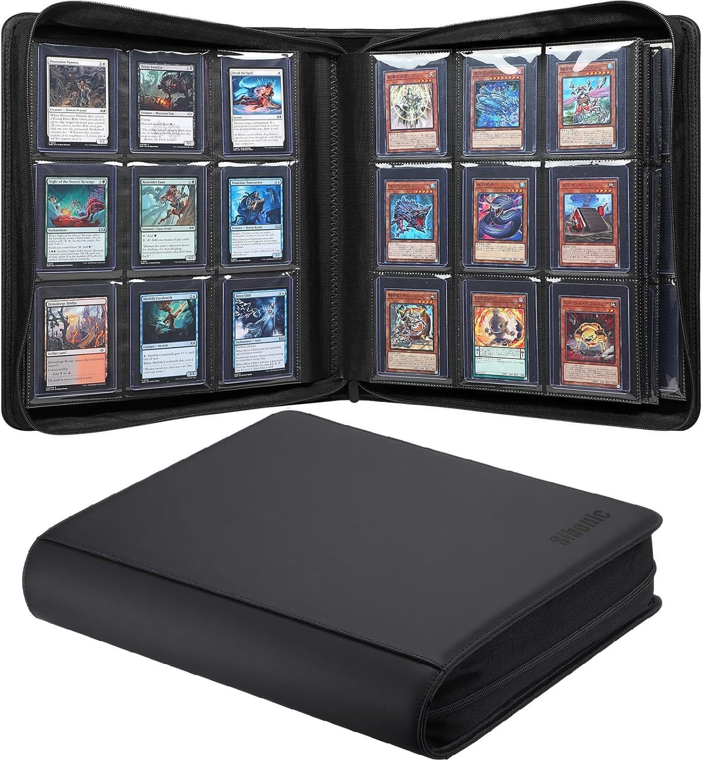 9 Pocket TopLoader Card Binder With 360 Pockets