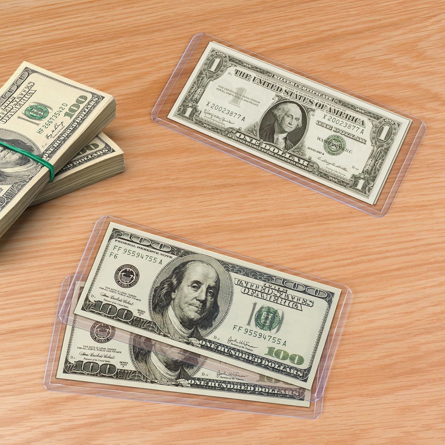 Clear UV Resistant Currency Toploader Protector