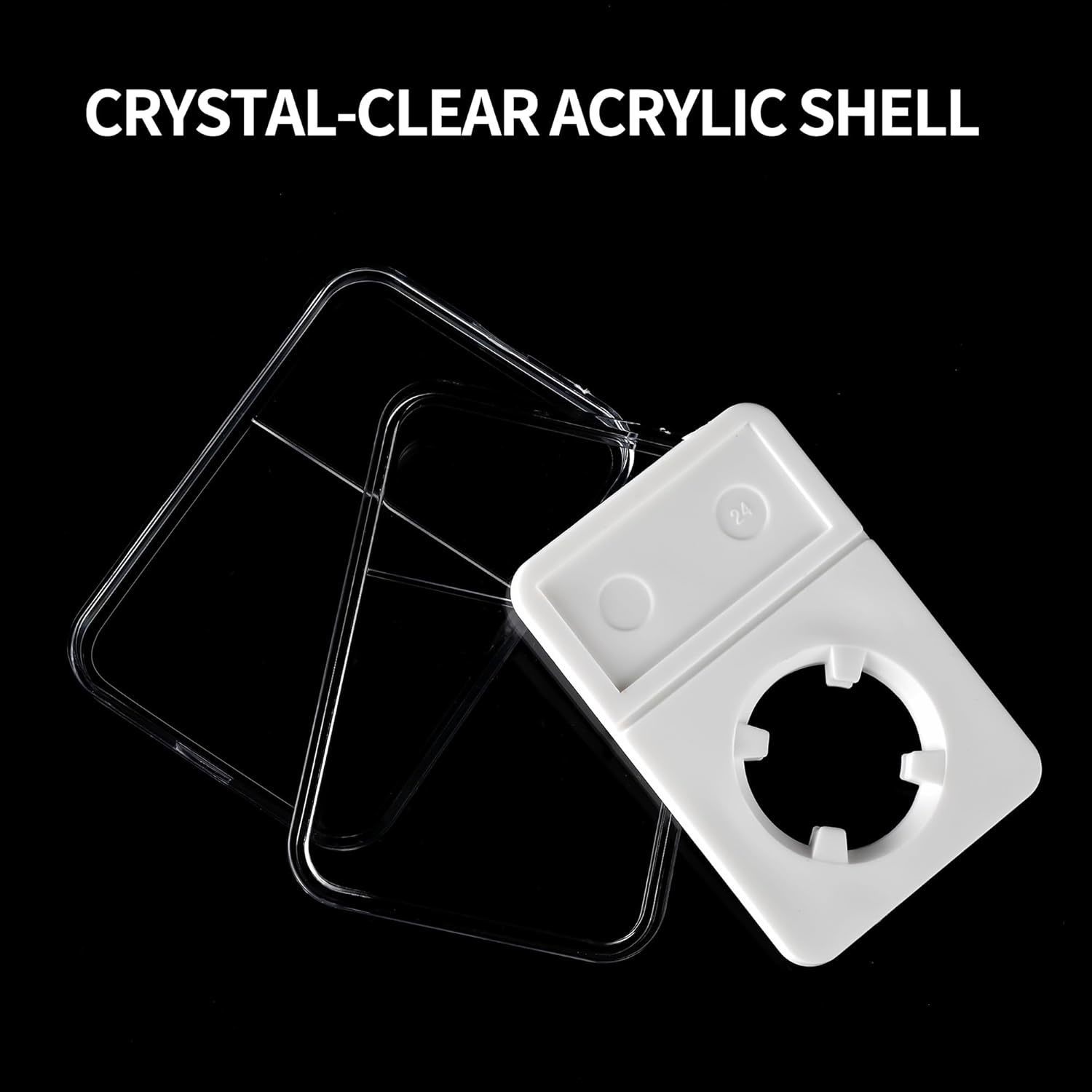 Clear Acrylic Cases Slab for Coin Organize and Collection