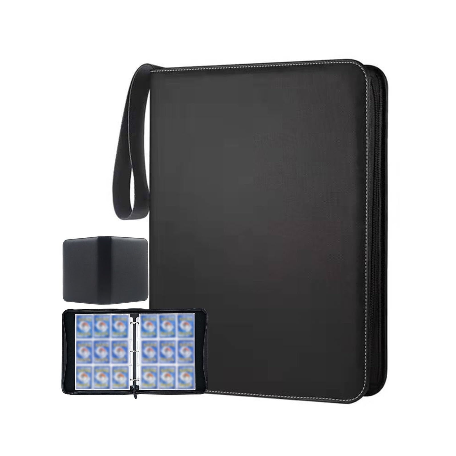 Card Collection Binder with Removable Sleeves