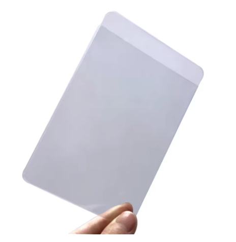 Clear Premium Semi Rigid Card Holder