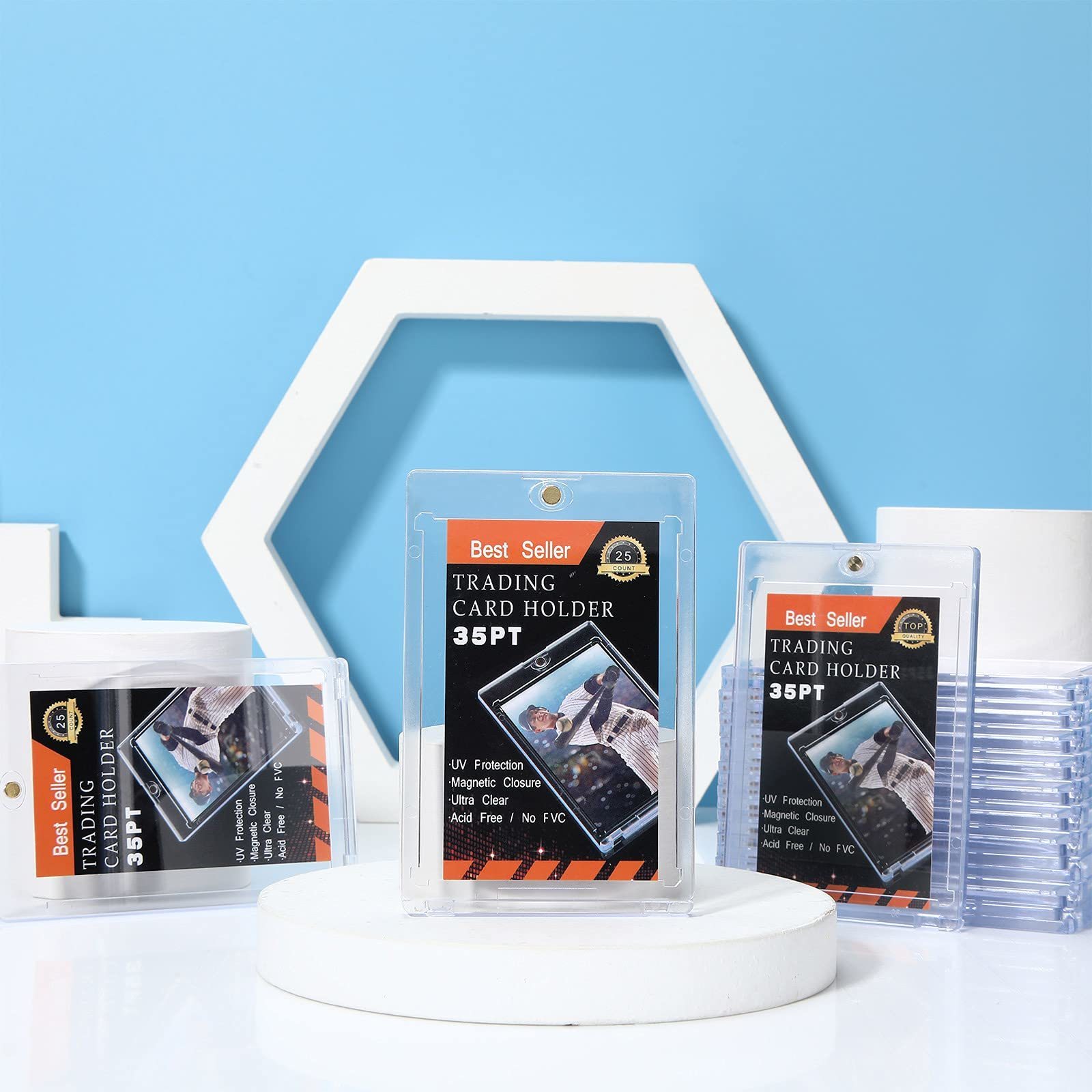 Premium One Touch Card Holder 35pt