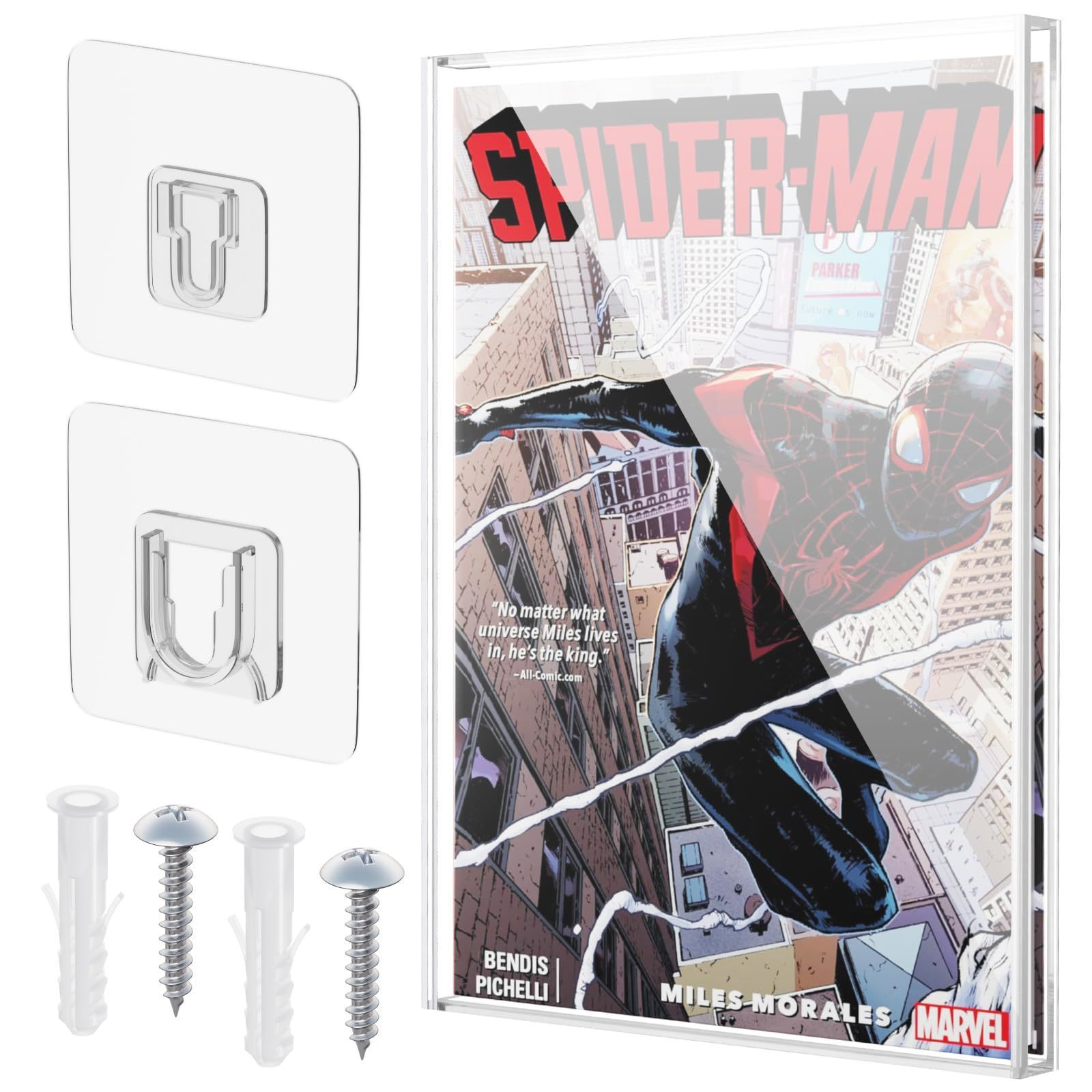 Clear Acrylic Comic Book Frame Display for Comic Book