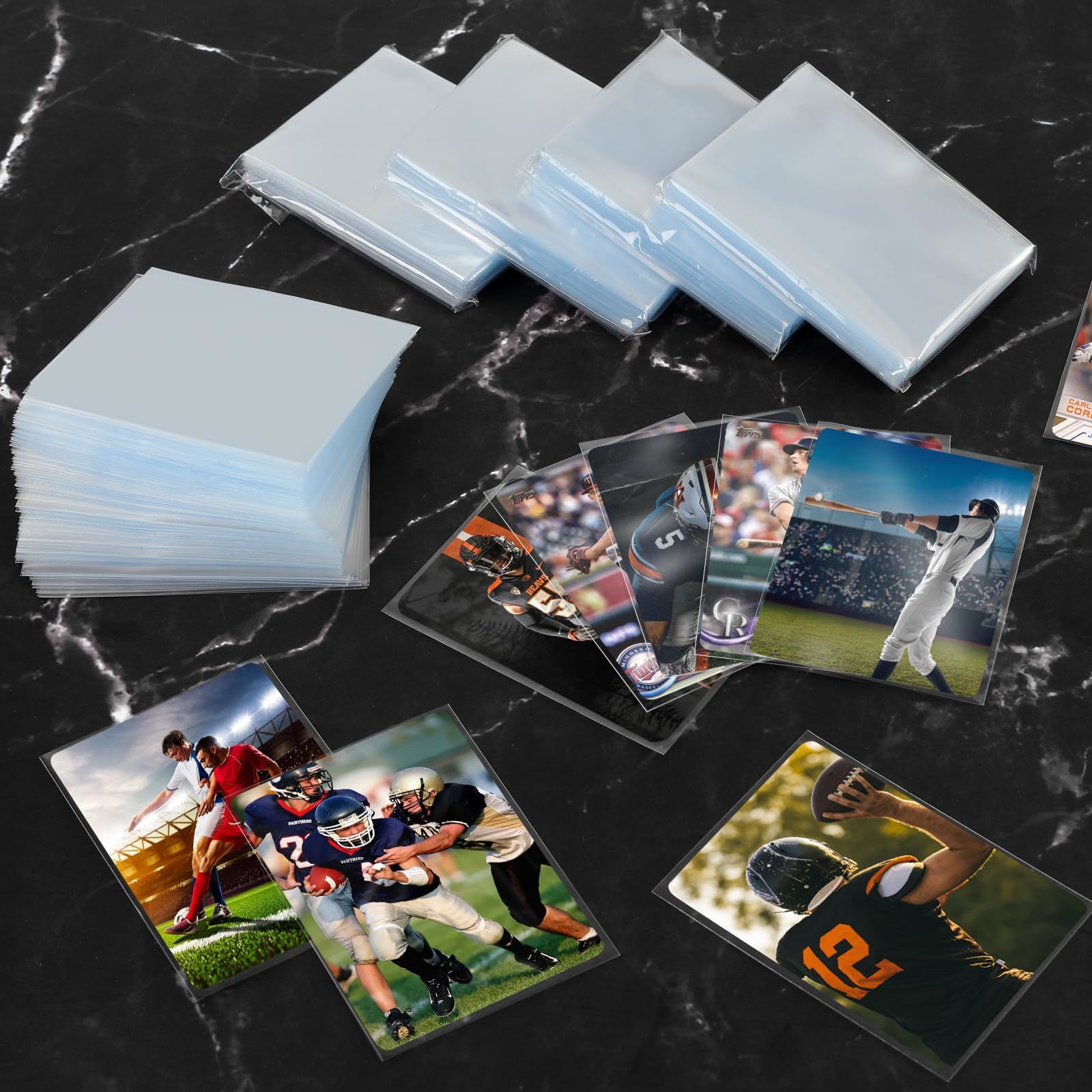 Sports Card Soft Penny Sleeves for Standard Cards