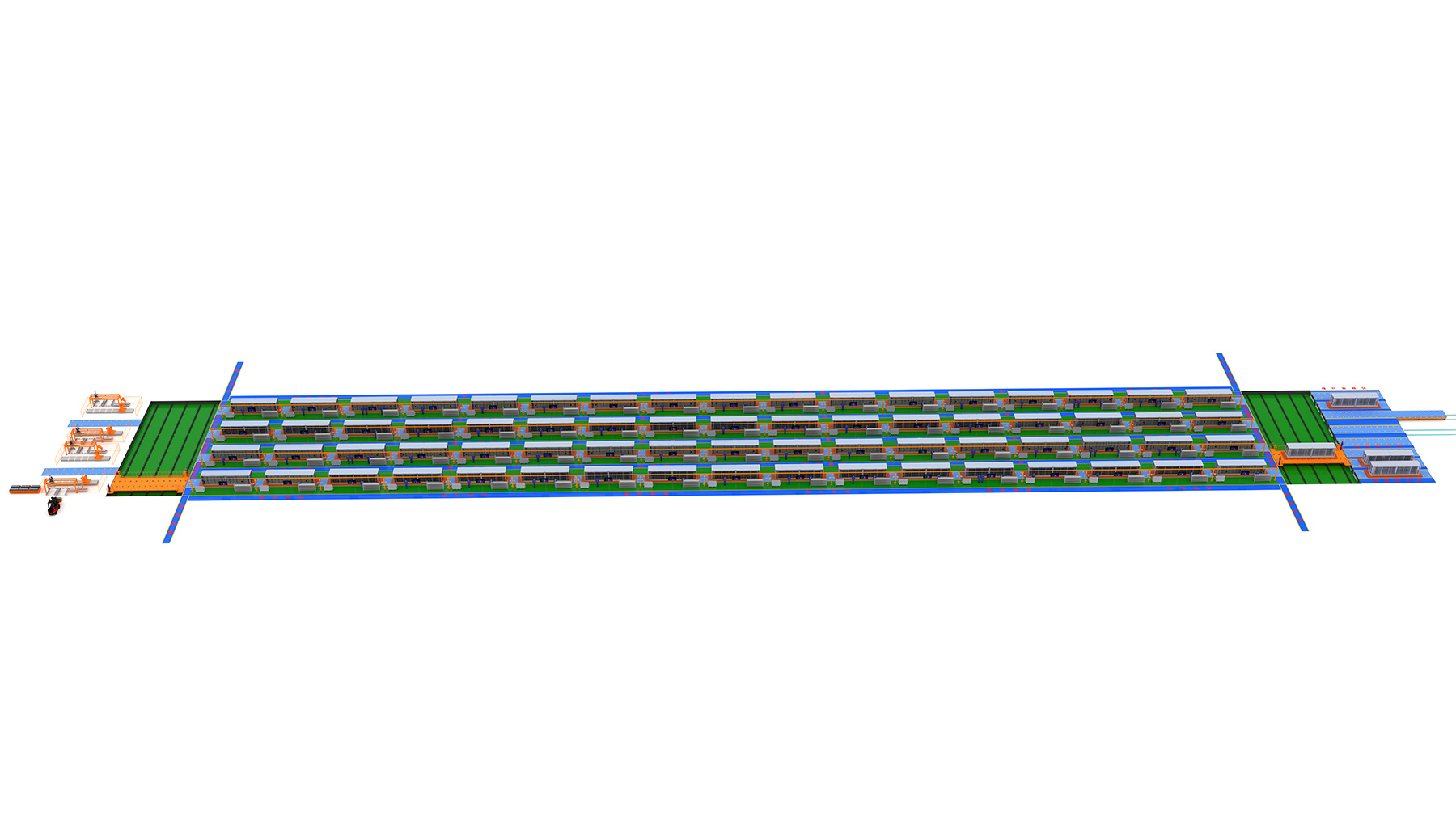 Automated Production Line For Energy Storage Containers Automated Production Line For Energy Storage Containers